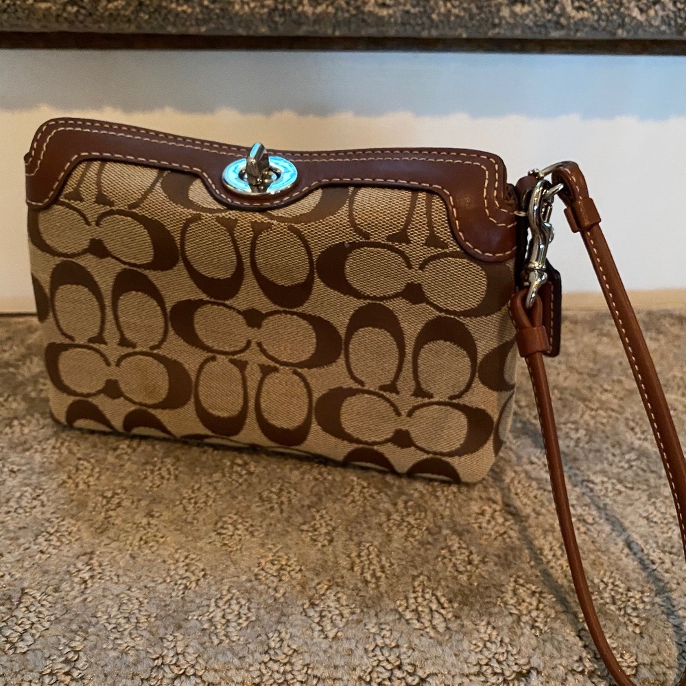 Coach wristlet